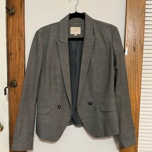 Ann Taylor Loft Grey Blazer - Size 4